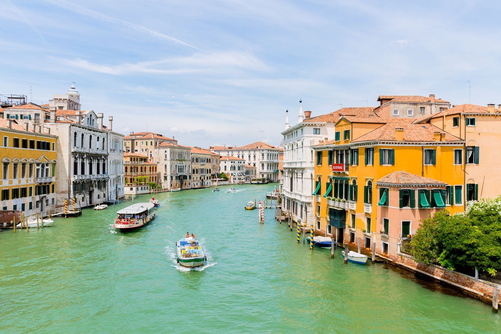 Gran Canal in Venice, Italy